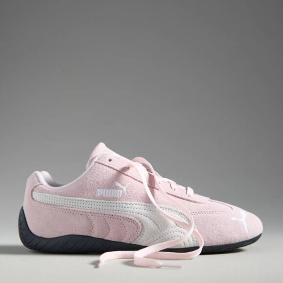PUMA Speedcat OG Blush Pink Suede & Leather Lace Up Sneaker